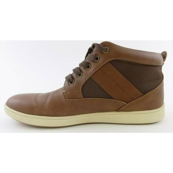 Steve Madden Frazier Brown Mens Size 8.5M Fashion Sneakers High-Top Shoes - Picture 2 of 6